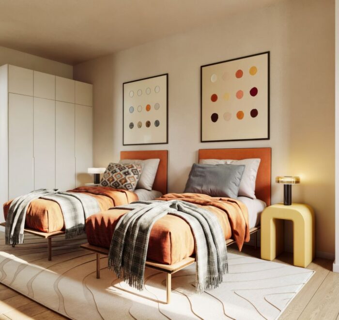 Planta 01 y 02 - Habitación doble - Promociones - Design & Quality Group