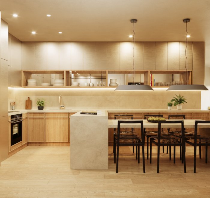 Piso 3 - Cocina - Promociones - Design & Quality Group
