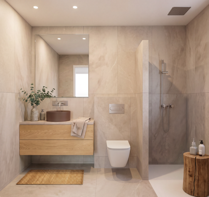 Plantas 1 y 2 - Baño - Promociones - Design & Quality Group